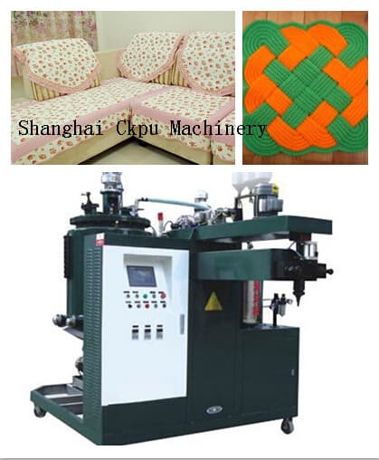 polyurethane seat production machine